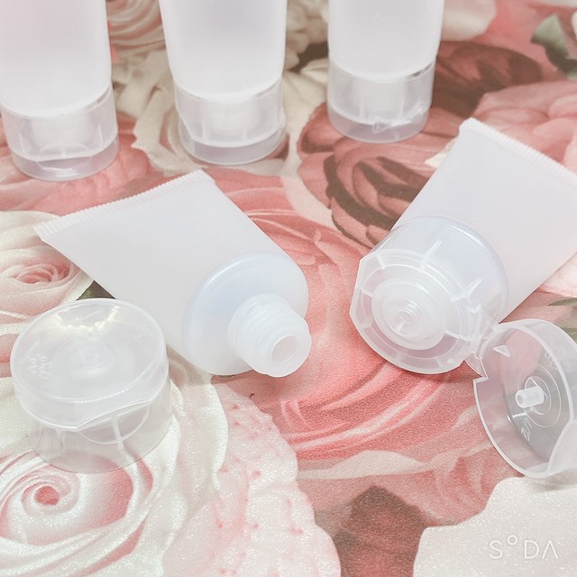 クリームチューブ 5本セット 容器 ハンドクリーム アロマクラフト 15ml Melias Flower