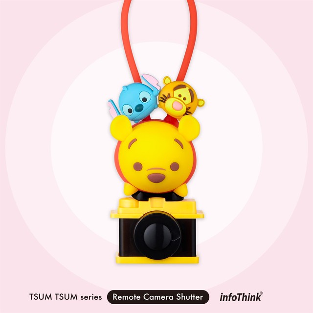 Infothink Disney Tsum Tsum ツムツム プーさん リモートカメラシャッター Cs 102 Winnie E Qualia イークオリア