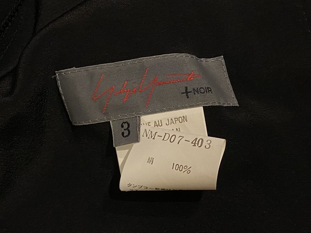 美品 ヨウジヤマモト シルク ロングワンピース 676 Yohji Yamamoto Shop ヨウジヤマモト 販売