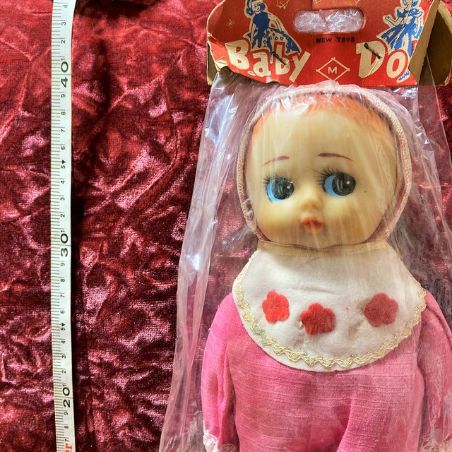 昭和レトロ 抱き人形 可愛いベビー人形 赤ちゃん 人形 当時物 デッドストック品 Tokioretro レトロ可愛い乙女の Online Shop