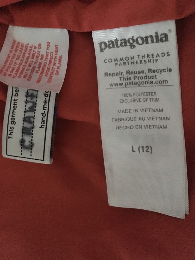 キッズlサイズパタゴニアレトロx アメリカusa古着女子ふるじょアメカジ Michael69