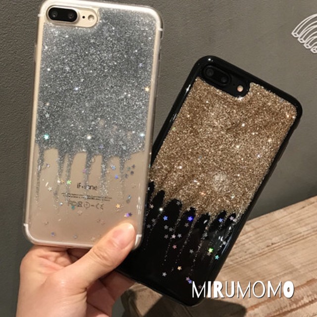 Iphone ケース 砂 星 ラメ キラキラ シャイニー Mirumo