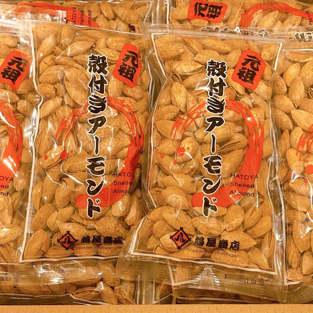 殻付きアーモンド 築地 鳩屋商店 ネットショップ