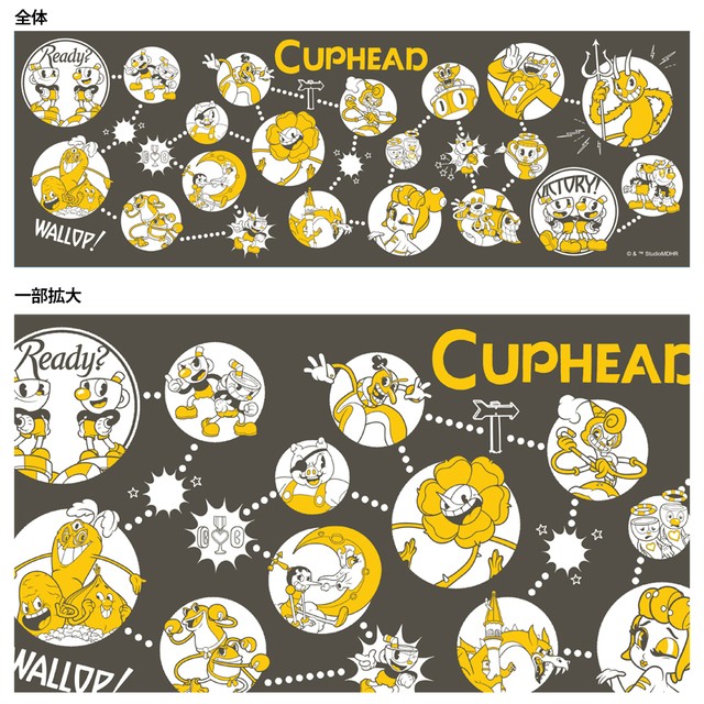 CUPHEAD 手ぬぐい /(1)すごろく / エンスカイ