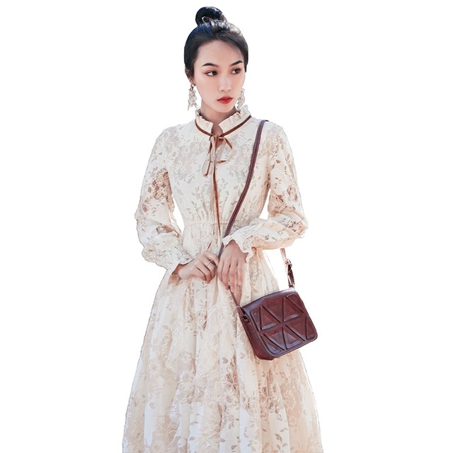 アンティーク風レース 韓国 パーティードレス お呼ばれワンピース 秋 冬 春マキシワンピース リゾートワンピース ハワイ シアー 総レース フリ 韓国 ファッション レディース パーティー ブライダル お取り寄せ お呼ばれ コーデ 結婚式 二次会 セレブ セクシー 代 30