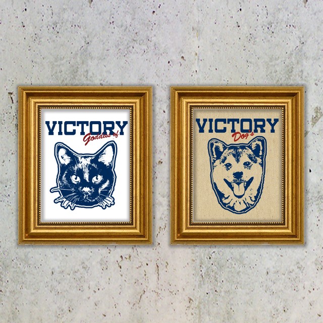 アメカジロゴaイラスト 犬猫 ペットうちの子似顔絵 おしゃれな犬猫 ペットの似顔絵 オリジナルペットグッズ モニマル