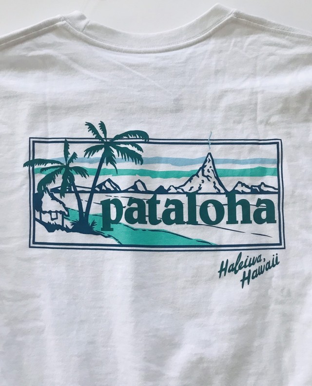 セール Patagonia パタゴニア パタロハ Tシャツ シャツ 長袖 ロングスリーブ ハワイ ハレイワ サーフィン Pataloha 人気 残りわずか ホワイト M Hi808shop