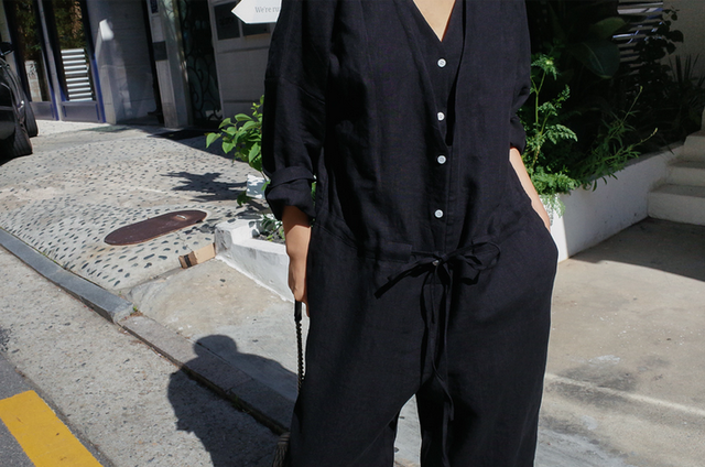 オールインワン レディース 夏 コーデ おしゃれ 人気 大きいサイズ 大人 オフィス 韓国 カジュアル きれいめ 着こなし つなぎ 半袖 安い セットアップ 黒 ブラック グレージュ 代 30代 40代 2535 Sayurio レディースアパレル ファッション プチプラ アラサー