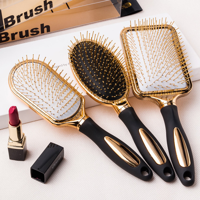 【再入荷】全3種類ゴールドヘアブラシ