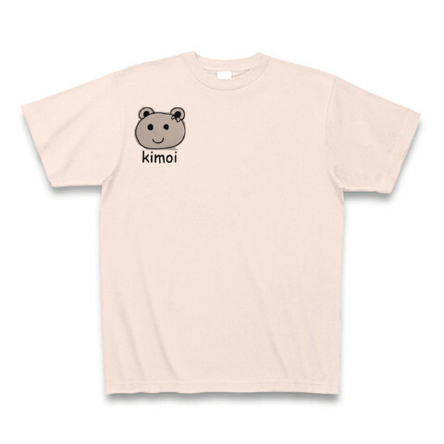 Kimoi キモ可愛いｔシャツ薄ピンク Logicnoise