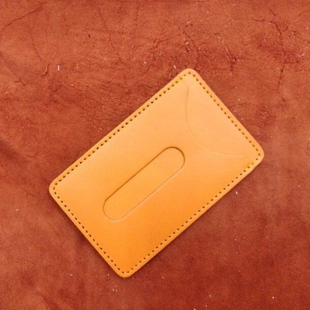 のヌメ革で作る パスケース 型紙付き And Leather 初心者 中級者のための革素材 レザークラフト用品のお店