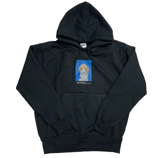 【Cat & Parfum】Katy's Dog Heavy Weight Pullover Hoodie