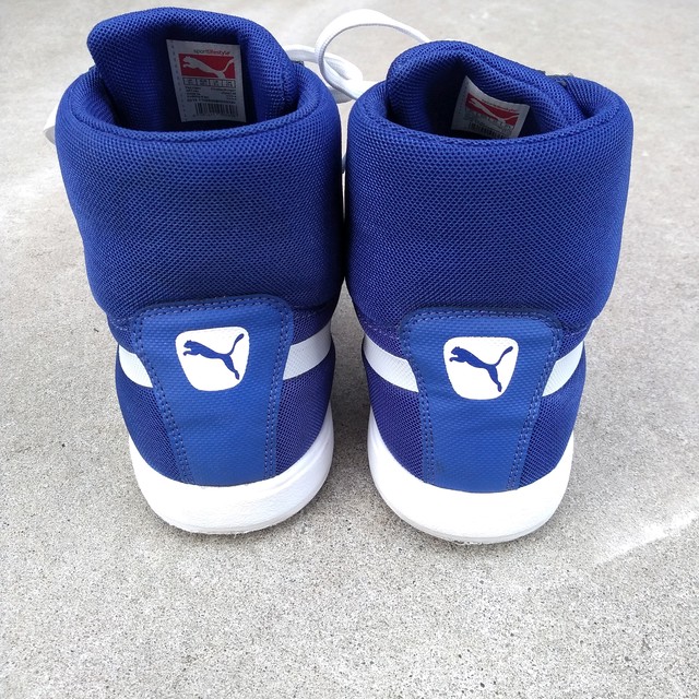 美品 プーマpuma ウサインボルト ボルト ライト ミッドbolt Lite Mid 超軽量 ハイカット スニーカー ランニングシューズ 短距離走 陸上競技 27 5 P 古着屋rainbowfield Since 06