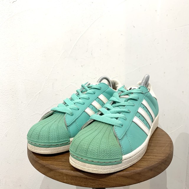 Adidas アディダス ローカット スニーカー グリーン 25cm Slat Albatross Vintage