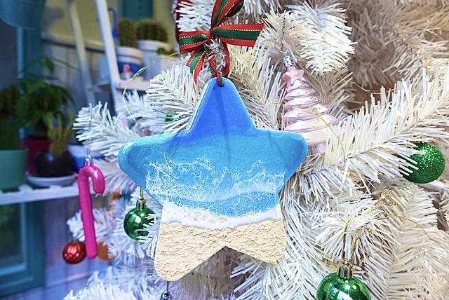 12月限定品 送料無料 グアムブルースターオーナメント Ocean In The Hands