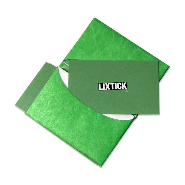 LIXTICK PAPER CASE – NEON GREEN / LIXTICK
