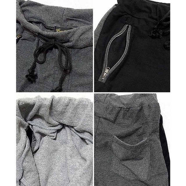 ジャージ スウェットパンツ スウェット メンズファッション インレイ