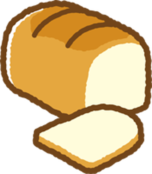 食パン パン イラスト かわいい アニメ画像 アイコン 違法