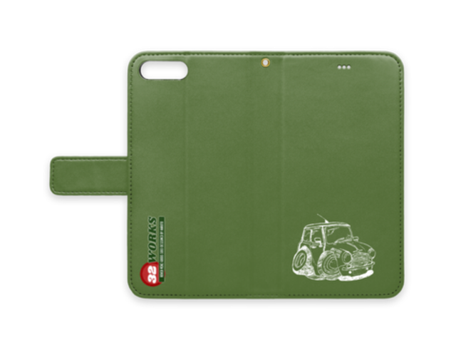 Iphone 7plus 8plus Rover Miniイラスト手帳型スマホケース S003 Pxv ミニグッズ 32works