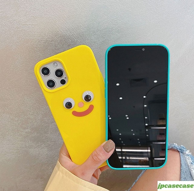 Iphoneケース 12promax 7カバー 可愛い 目 揺れる シリコン 面白い 親友とお揃い 人気スマホケース 韓国ファッション 送料無料 Jpcasecase 携帯ケース 通販