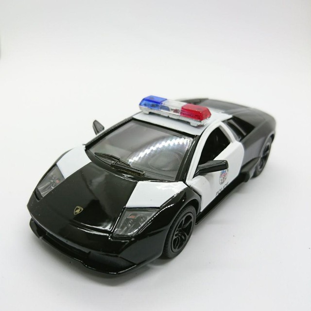 Kinsmart ランボルギーニ ムルシエラゴ Lp640 ポリスカー マイストミニカーショップ