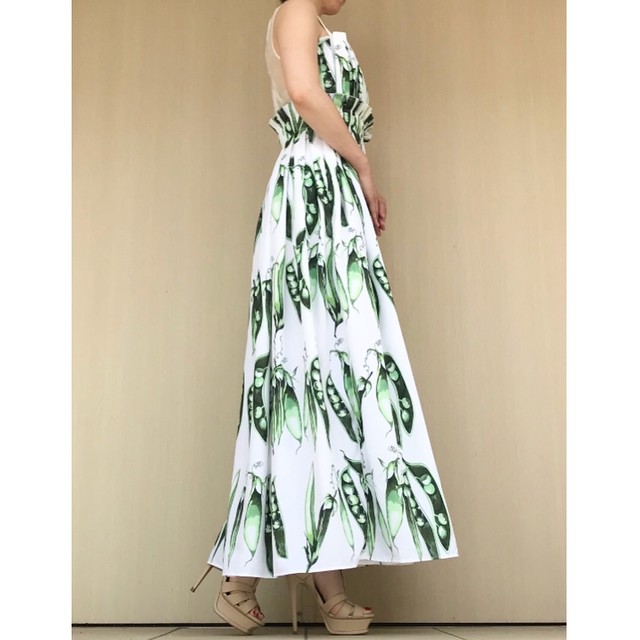 サヤエンドウロングワンピース Mistyselect