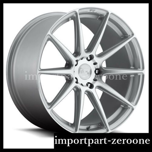 21インチ Niche ニッチェ エッセン シルバー ホイール ４本セット メルセデス ベンツ W221 S550 S63 S65 H1244 Importpart Zeroone