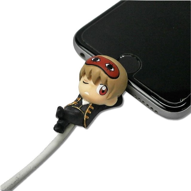 銀魂 ケーブルバイト 沖田 6597 追跡可能メール便 送料0円 対応商品 ケーブルアクセサリー Cablebite 銀魂 真選組 沖田総悟 イケメン テレビ東京 M I X Kochi