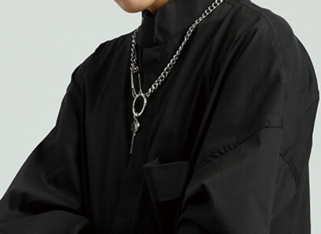 新品 黒シャツ ブラックシャツ メンズシャツ きれい目シャツ 韓国系ファッション 韓国系シャツ Boon Company 人気 トレンドファッション メンズファッション