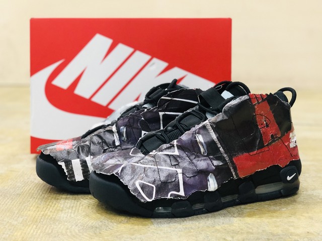 Nike Air More Uptempo 96 Black White Chile Red Glacier Blue ナイキ エア モア アップテンポ 96 ブラック ホワイト チリ レッド グレイシャー ブルー Dj4633 010 Inception