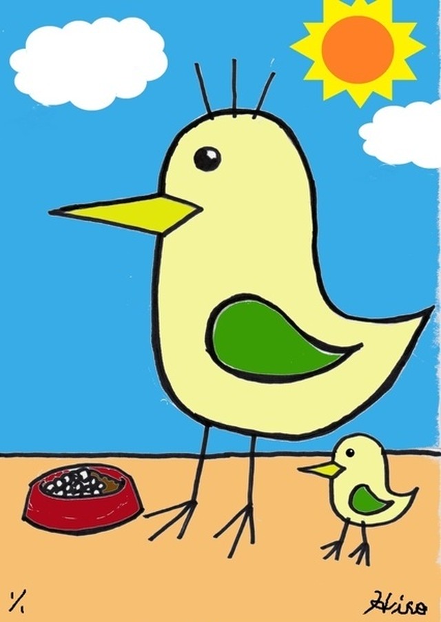 バード イラスト サイズ Jhonny Bird