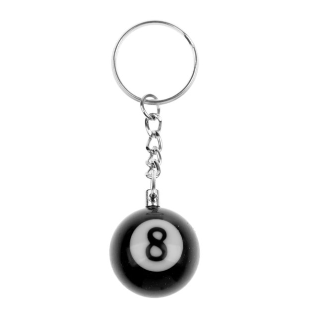 【Cat & Parfum】Eight Ball Key Chain
