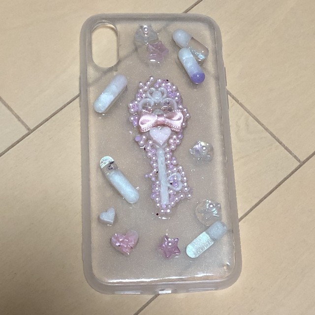 送料無料 ハンドメイド 病みかわ Iphoneケース プチプラゆめかわ雑貨 アトリエanri