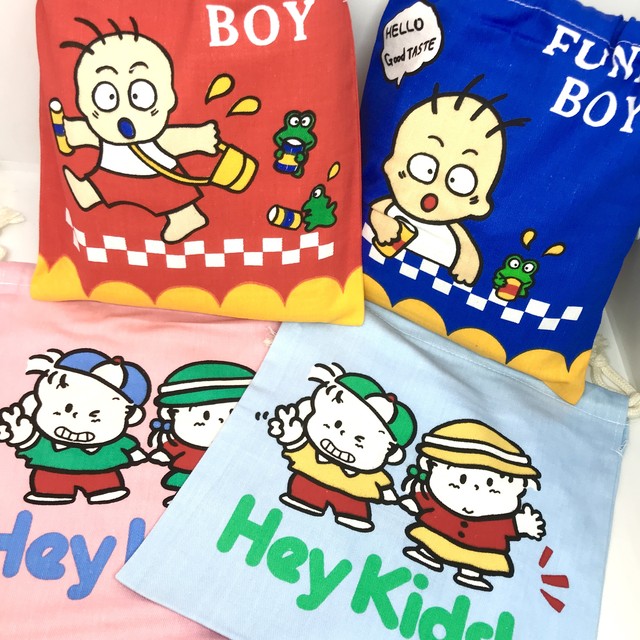 95年製 ファンシー無名ちゃんのなかよし巾着１p がらくたや ネバーランド