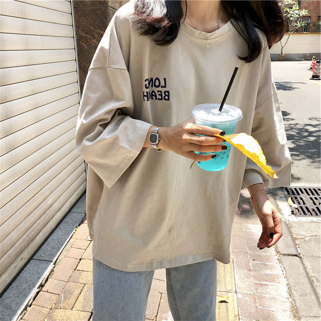 原宿系ゆったりカッコイイトレンドオシャレ着回し力抜群ストリート系tシャツ 75shops