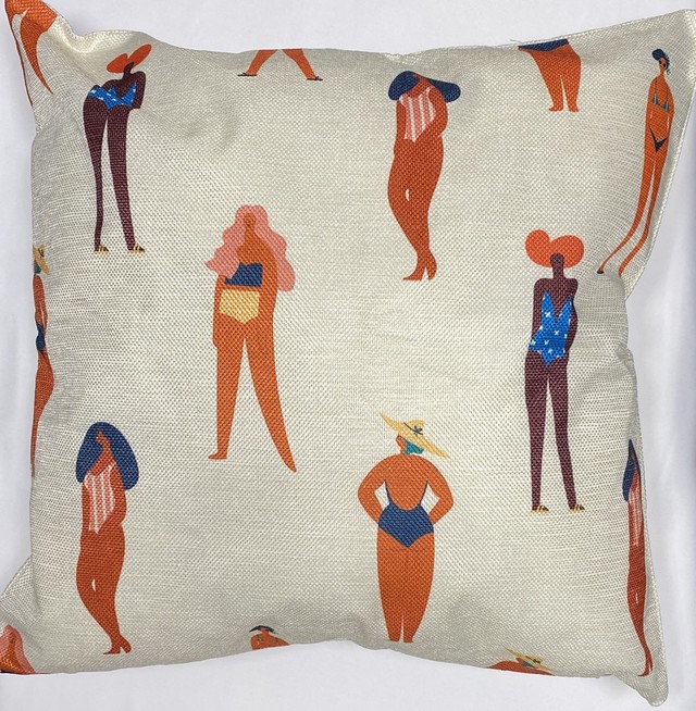 ユニーク サマー水着 と ファッション おもしろクッションカバー Aler