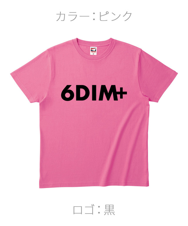 ロゴtシャツ ピンク 六屋 ロクディム Official Web Shop