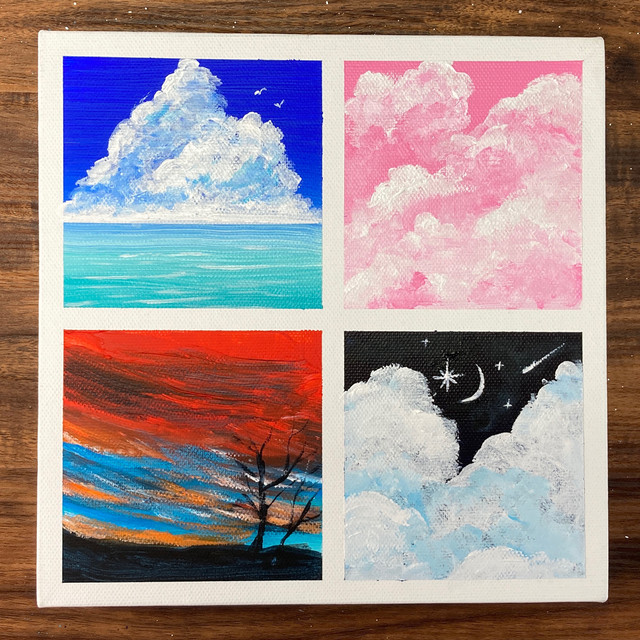 4つの雲 080 Junya Art