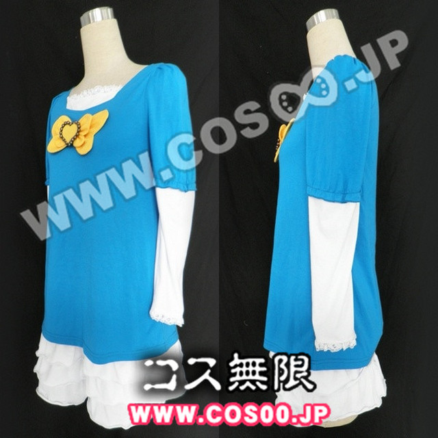 ハートキャッチプリキュア 風 えりか私服風 コスプレ衣装 Heartcatch Precure 風 Erika Kurumi風 Cosplay Costume Cos00