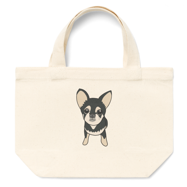 チワワ 楽ちゃんトートバッグ S へちまめろん