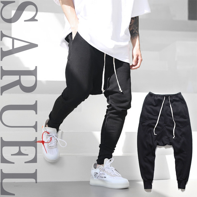 送料無料 サルエルパンツ メンズ モードにもカジュアルにも使える