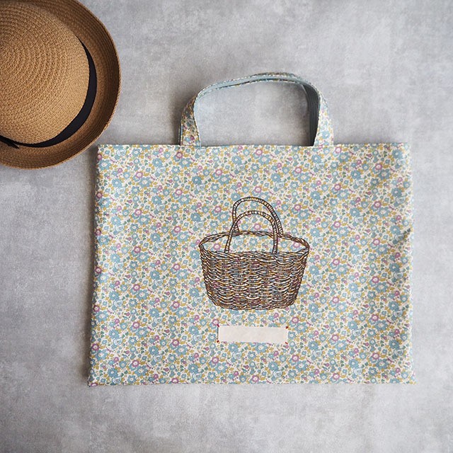 レッスンバッグ 手提げバッグ リバティベッツィアン オーダー品 Notan