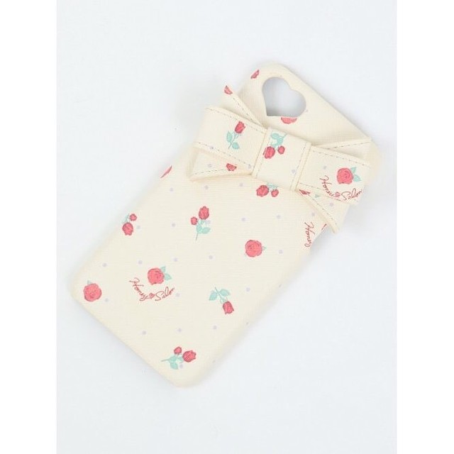 Honey Salony ハニーサロン リトルローズリボンiphoneケース Vintage Koubou Rjc