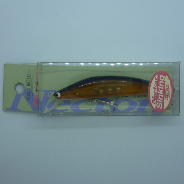 6 3g 75mm S Old タックルハウス Tackle House ネクトン Necton Sinking シンキング トラウト バス ヴィンテージ オールド レア 希少 入手困難 ルアー 釣具屋 加藤商店 ハンドメイド トラウト ルアー サーモン バス スプーン ミノー レア コレクション 釣り シーバス
