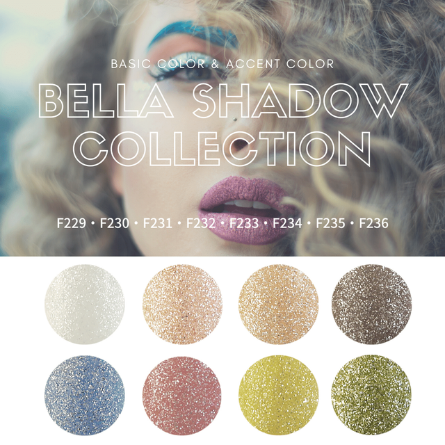 19年11月 新色 8色セット Bellaformajapan ベラフォーマ ジェル ネイルカラー Bella Shadow Collection ベラシャドウコレクション シリーズ Basic Color Accent Color 公式通販 Vetro ベトロ 名古屋