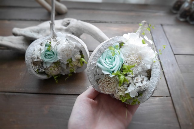 小さな森のホワイトブッダナッツ Mint Green Small Forest 小さな森のホワイトブッダナッツ Mint Green Small Forest