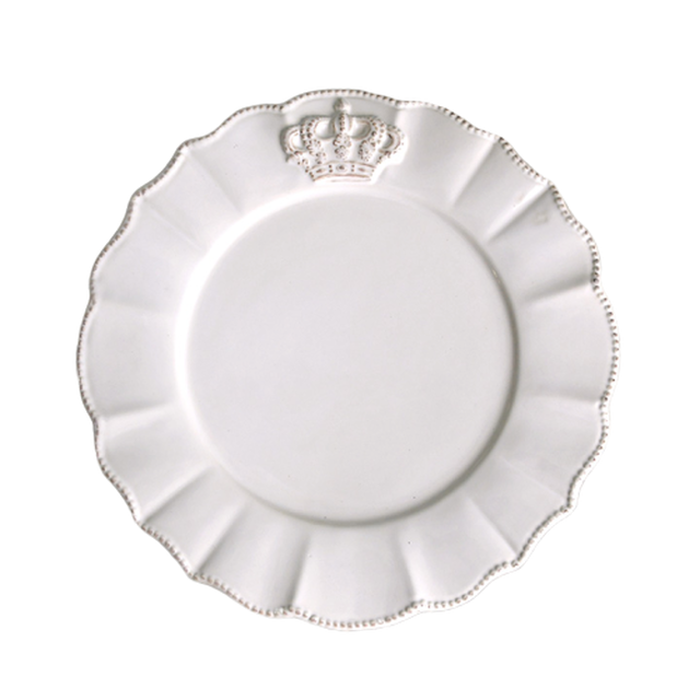 Round Crown Soup Plate ラウンド クラウンスーププレート Bonne Chance