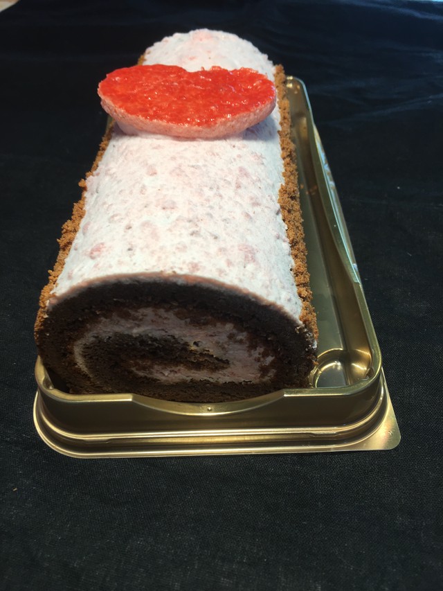 低糖質 ロールケーキ ショコラ苺クリーム 冷凍 菓子工房レネー