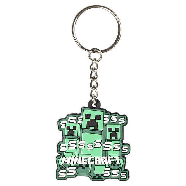 クリーパーSSSラバーキーホルダー マインクラフト / インフォレンズ