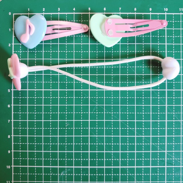 送料無料 2つセットゆめかわいい系 音符ヘアゴム Fiorire